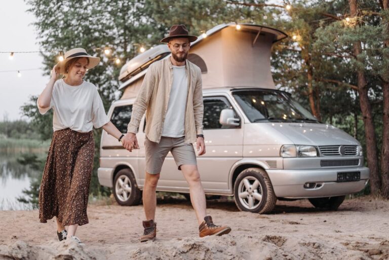 Kastenwagen verliert Öl nach langer Fahrt